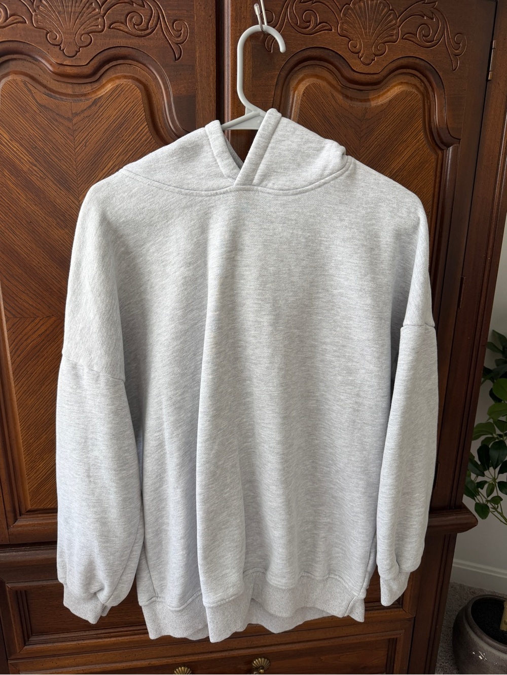 Women's Lightweight Hooded Sweatshirt - Heather Gray